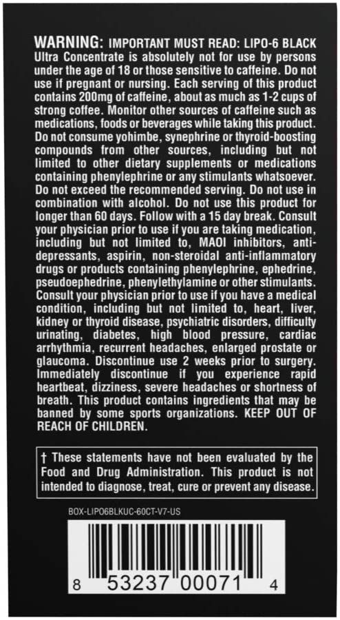 Thumbnail: Nutrix Lipo 6 Black