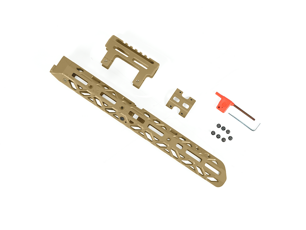 Miniaturbild: KRUK Langer M-LOK-Handschutz, kurze Gasrohrabdeckung für AKM / AK-74