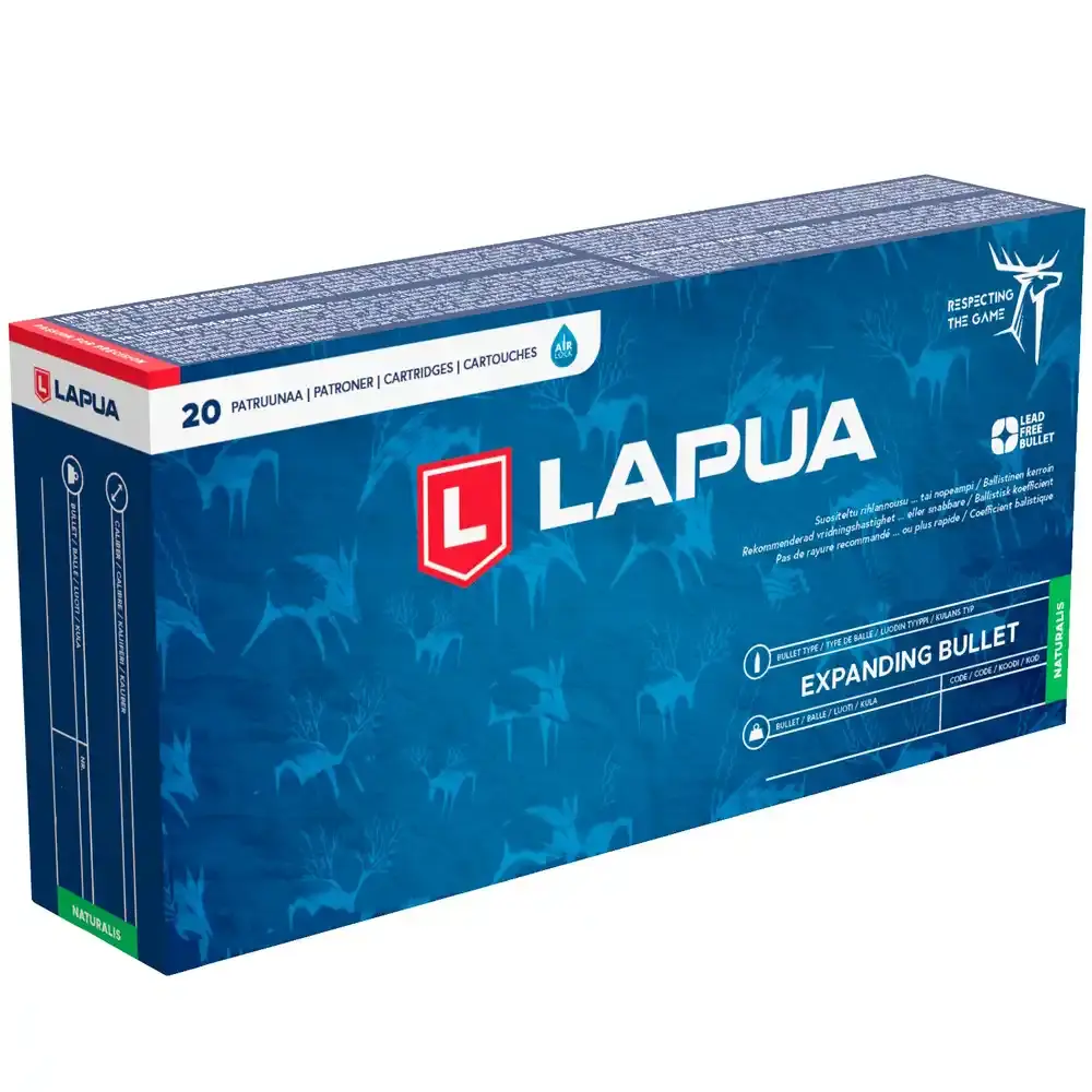 Lapua .308 Win. Naturalis – 170 grs / 11,0 g, 20 Schuss