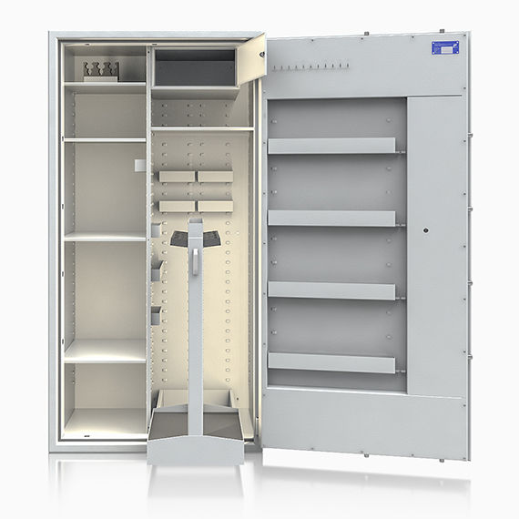 Miniaturbild: Waffentresor St. Gallen WF Super (Grad 1) - 185x94x56cm / Var.5