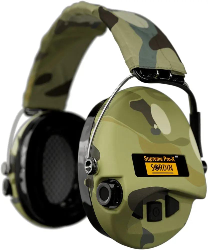 Sordin Supreme Pro-X LED - Multicam & Camo-Kopfband