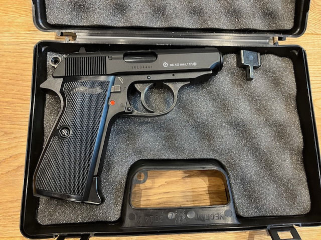 Miniaturbild: Walther PPK – Luftpistole 4,5 mm BB