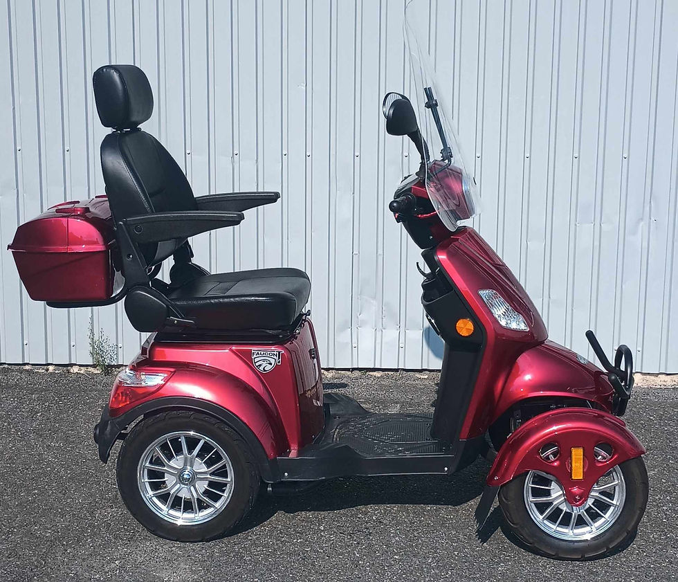 Thumbnail: QUADRIPORTEUR USAGER ÉVASION FAUCON 60 VOLTS 2023