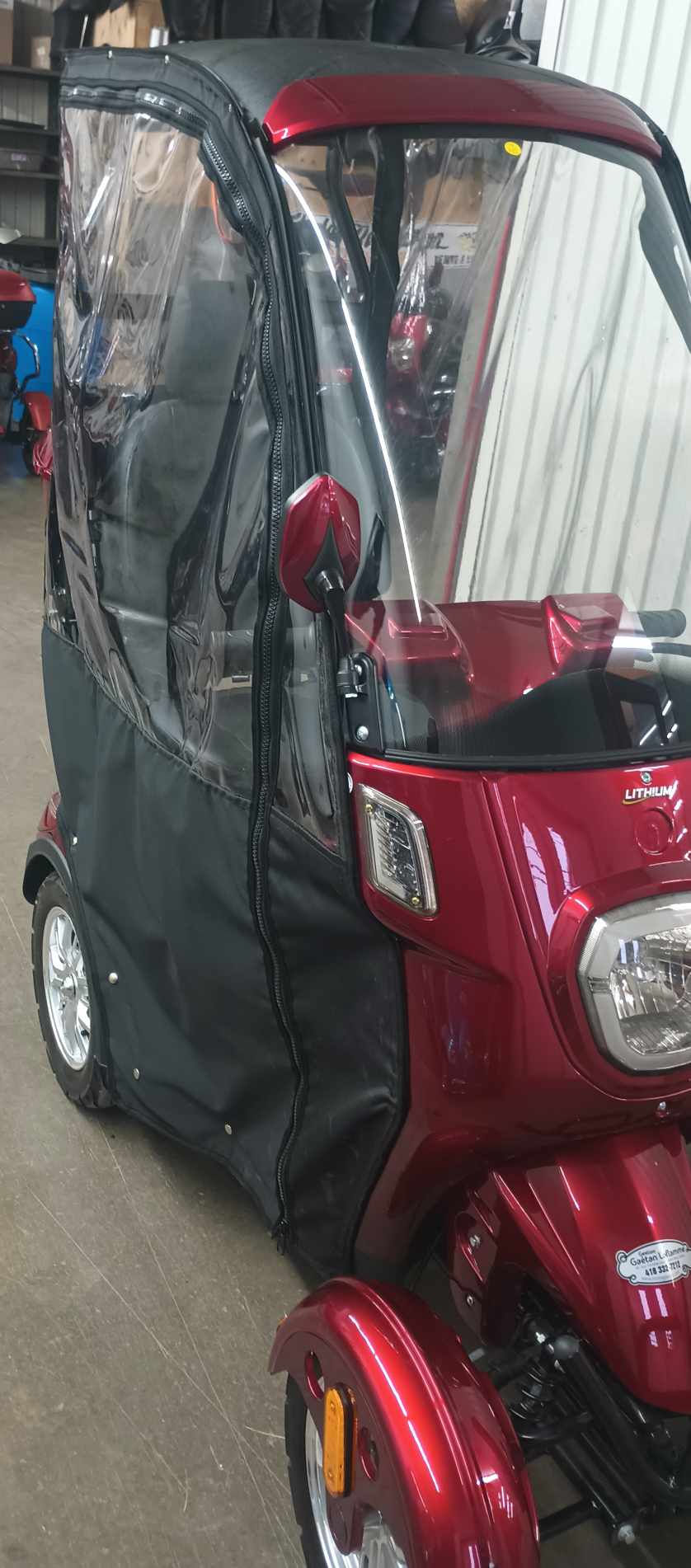 Miniature : QUADRIPORTEUR ÉVASION FAUCON T AVEC CABINE DE TOILE ANNÉE 2024