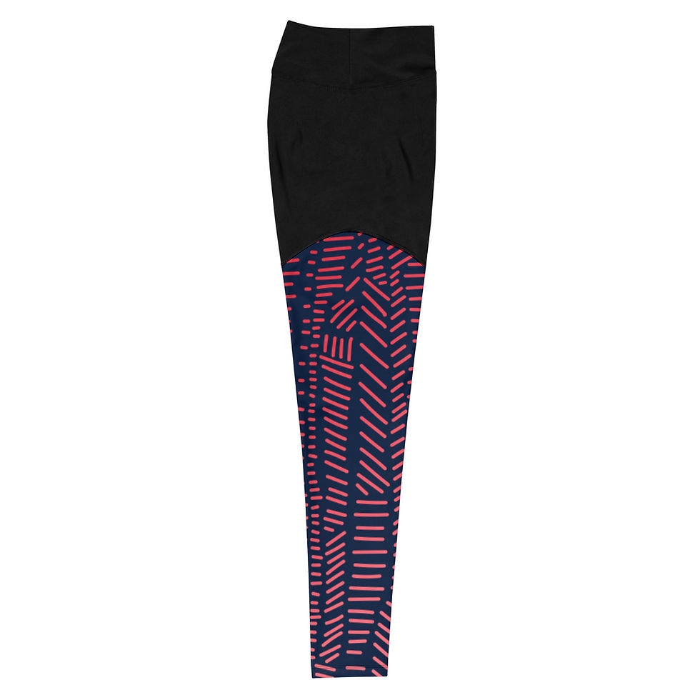 Thumbnail: MADU -  SPORTS LEGGINGS - ROOTED