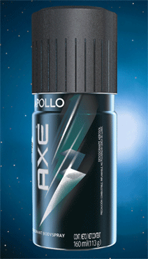 Impressão Lenticular para Displays de PDV Axe Apollo.