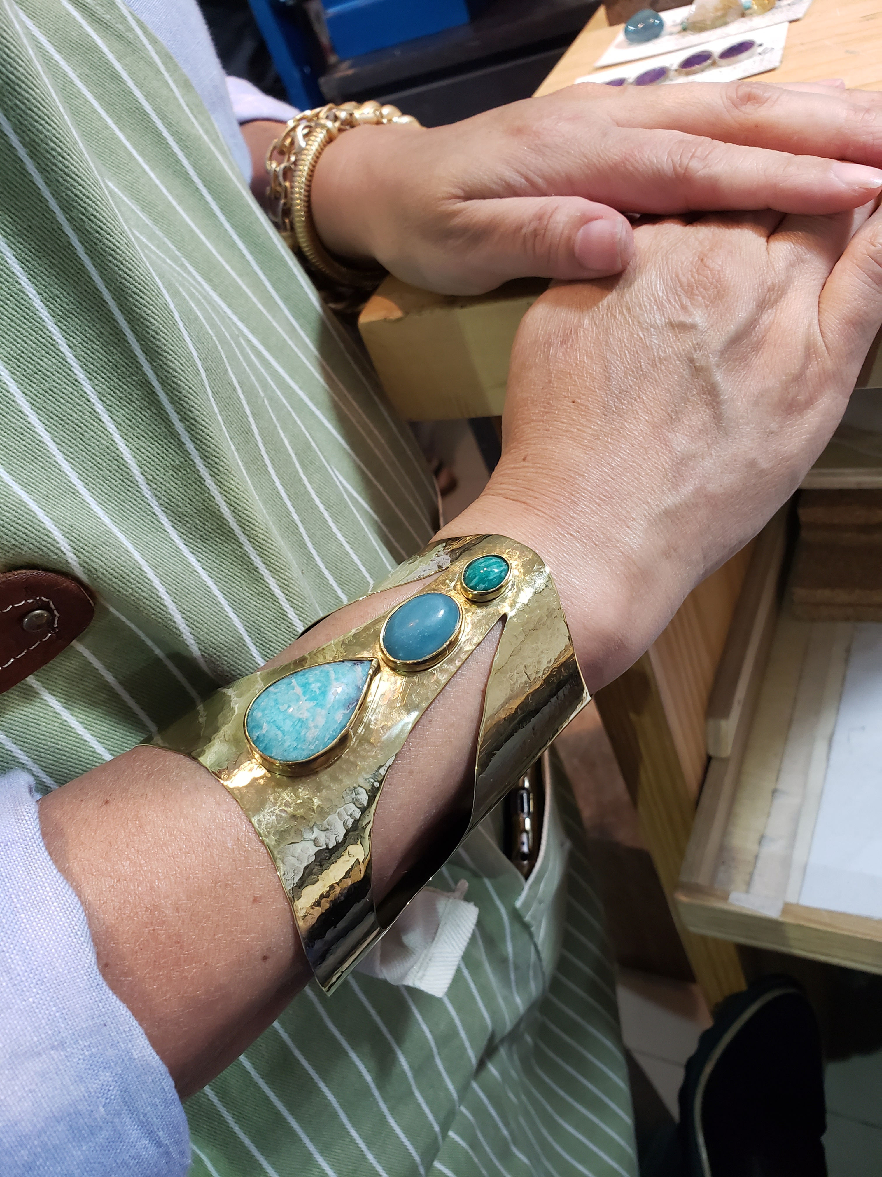 Brazalete de Turquesas