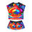 Thumbnail: Christmas Tree Ball Women's Short Pajama Set