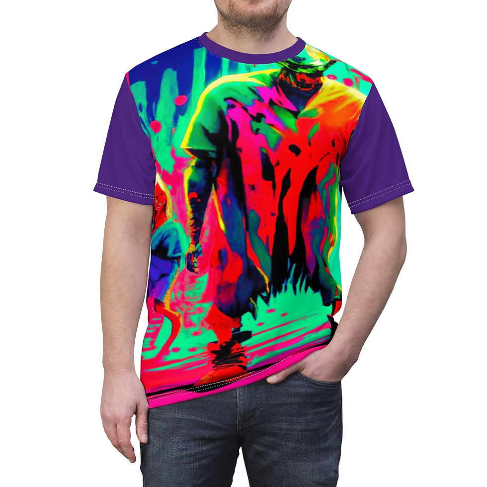 Miniatura:  3D Color Pop Unisex Tee