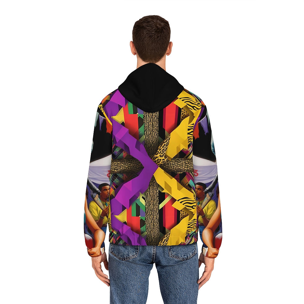 Thumbnail: Black Excellence Edition 8 Men's Hoodie