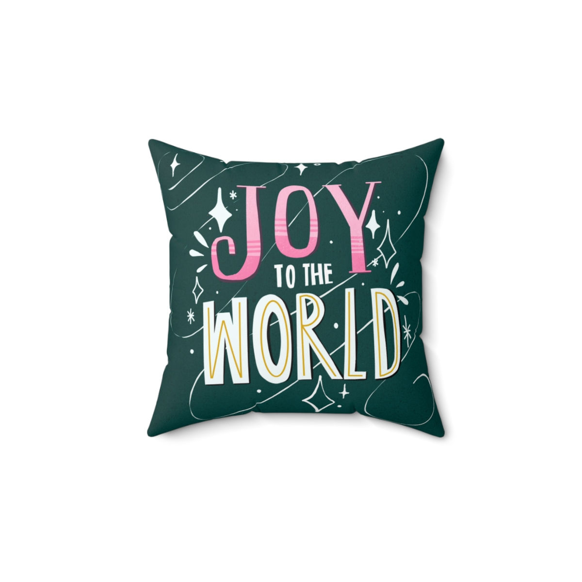 Joy To The World Square Pillow