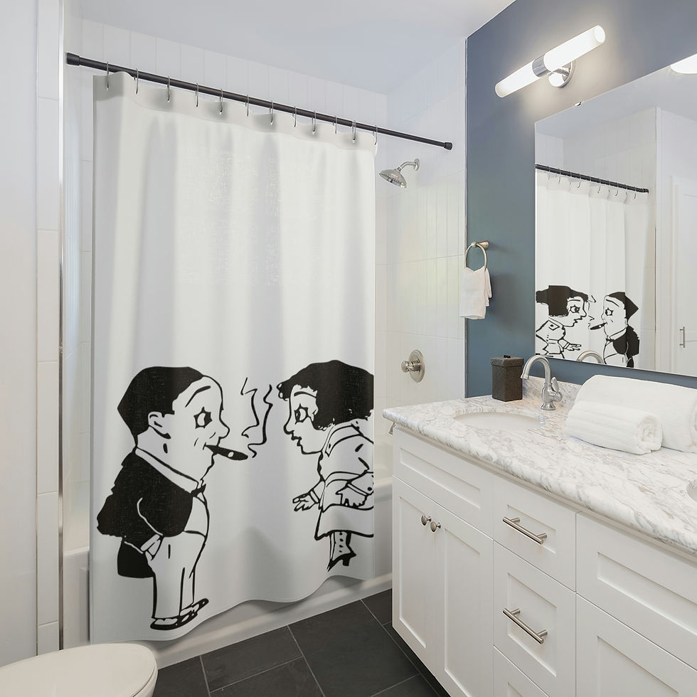 Thumbnail: FUNNY 😆 PAGES Shower Curtain