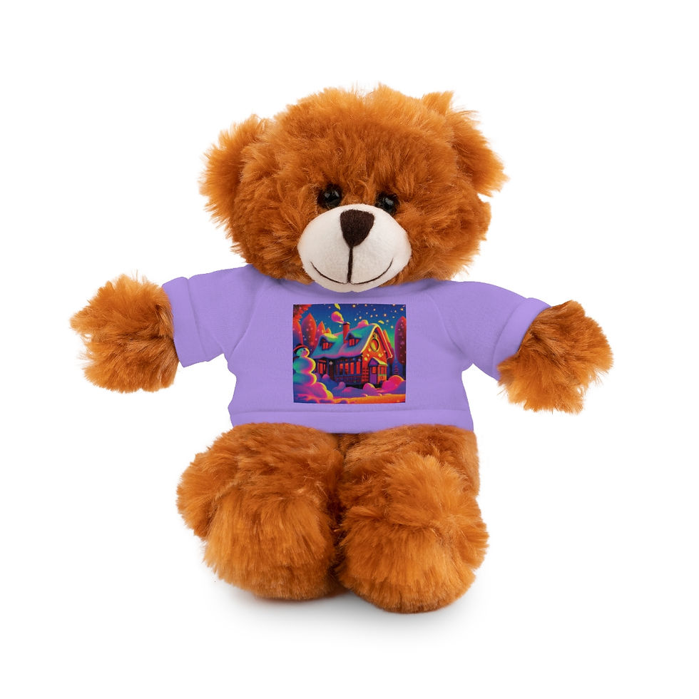 Thumbnail: Bear Stuffed Animal wearing Holiday Tee