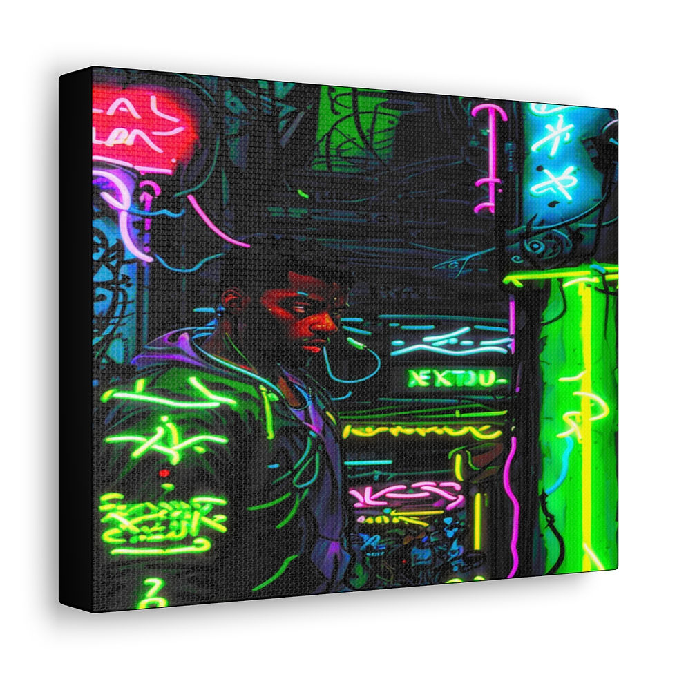 Thumbnail: Neon Alchemist Canvas