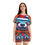 Miniatura: Killa Bear Christmas Women's Short Pajama Set