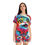 Thumbnail: Christmas Kitty Women's Short Pajama Set 