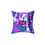 Miniatura: Purple DJ Doggy Square Pillow