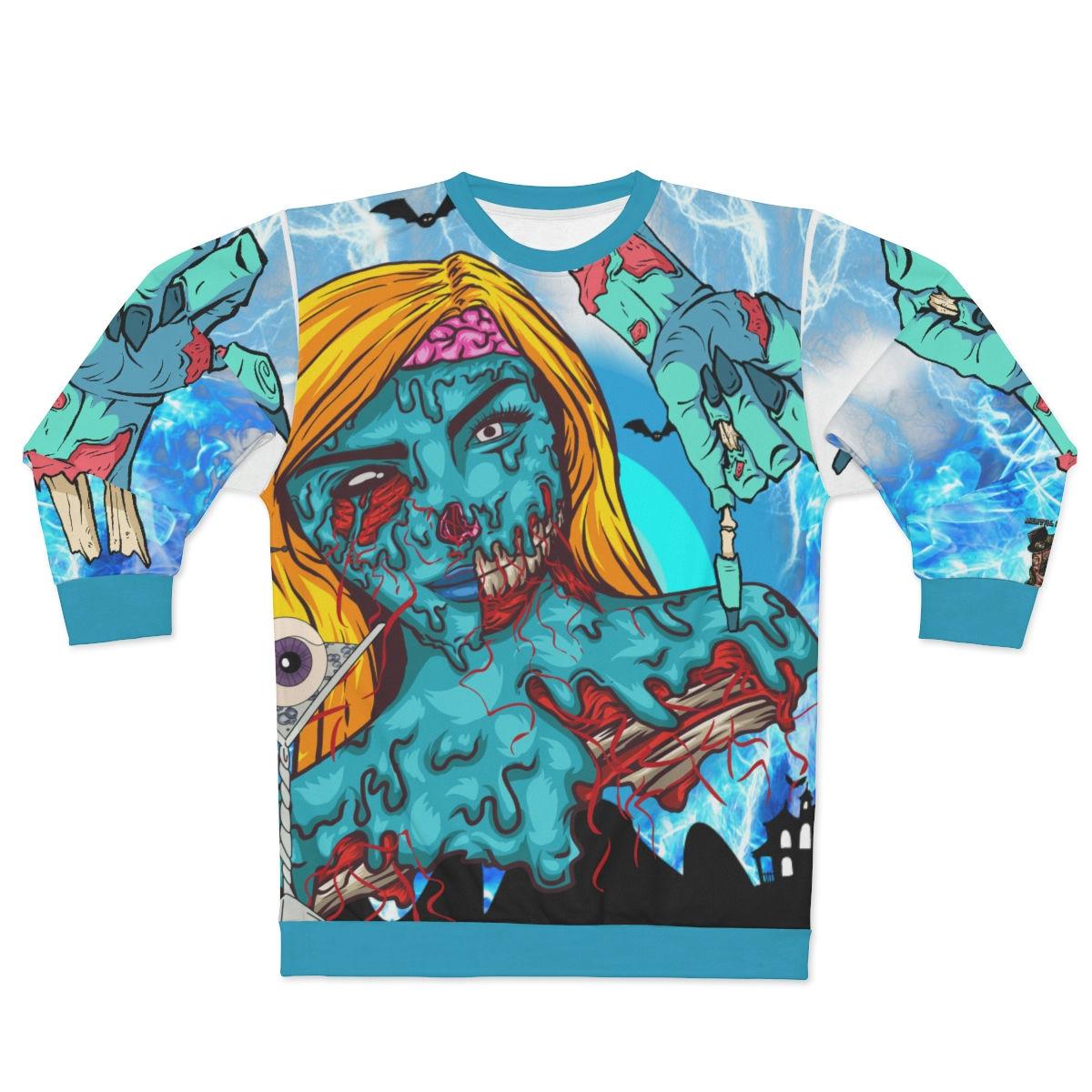 BIG FINE Drip💧Blue Sweatshirt