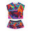 Thumbnail: Gingerbread House Women's Short Pajama Set