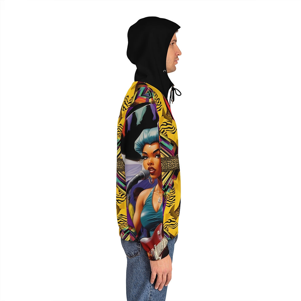 Thumbnail: Black Excellence Edition 8 Men's Hoodie