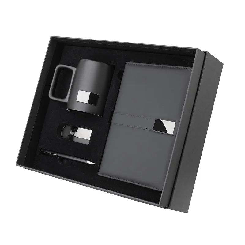 Kit escritório contendo caderno