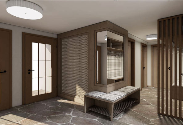Ottagono+Rechsteiner Interior AG - Ferienhaus – Garderobe - Umbau - Projekt 08