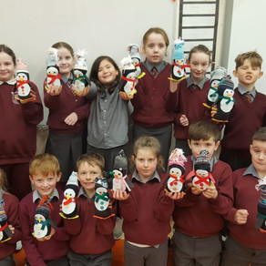 Third Class Christmas Penguins