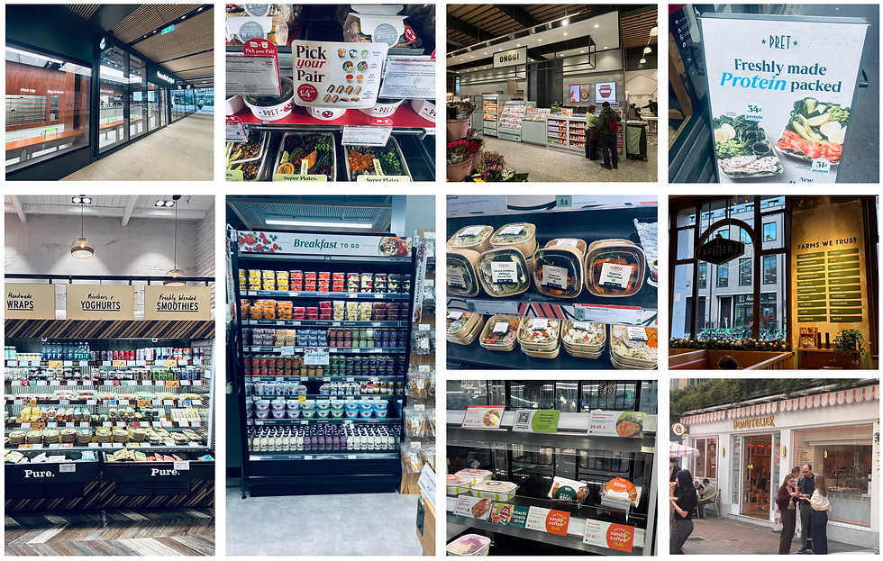 London: the new food-to-go landscape