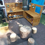 Buitenspeelkeukentje