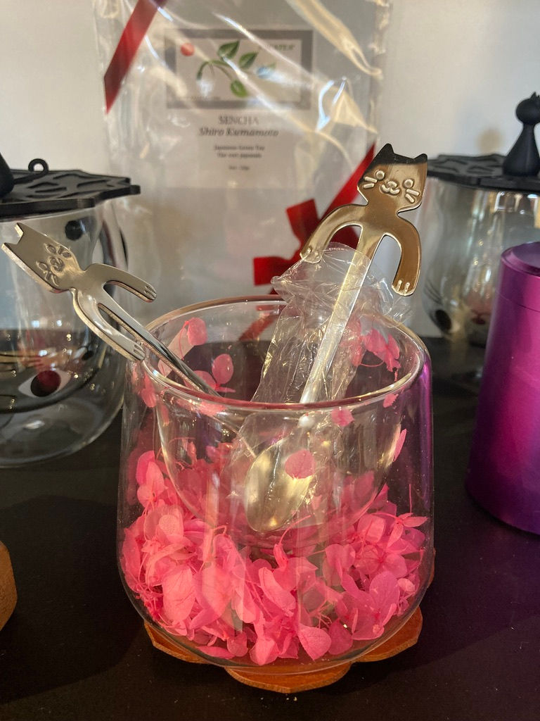 Flowers tea cup