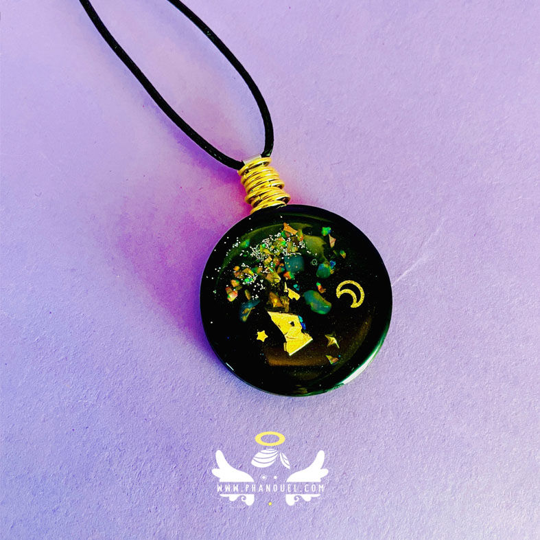 Miniature : Collier du Cosmos avec Opale