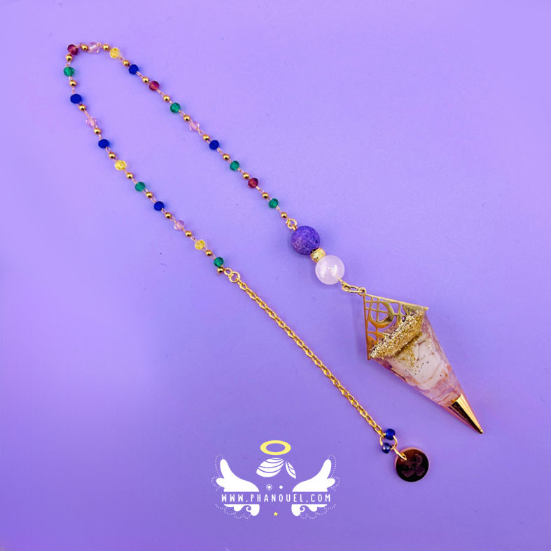 Miniature : Pendule divinatoire orgonite