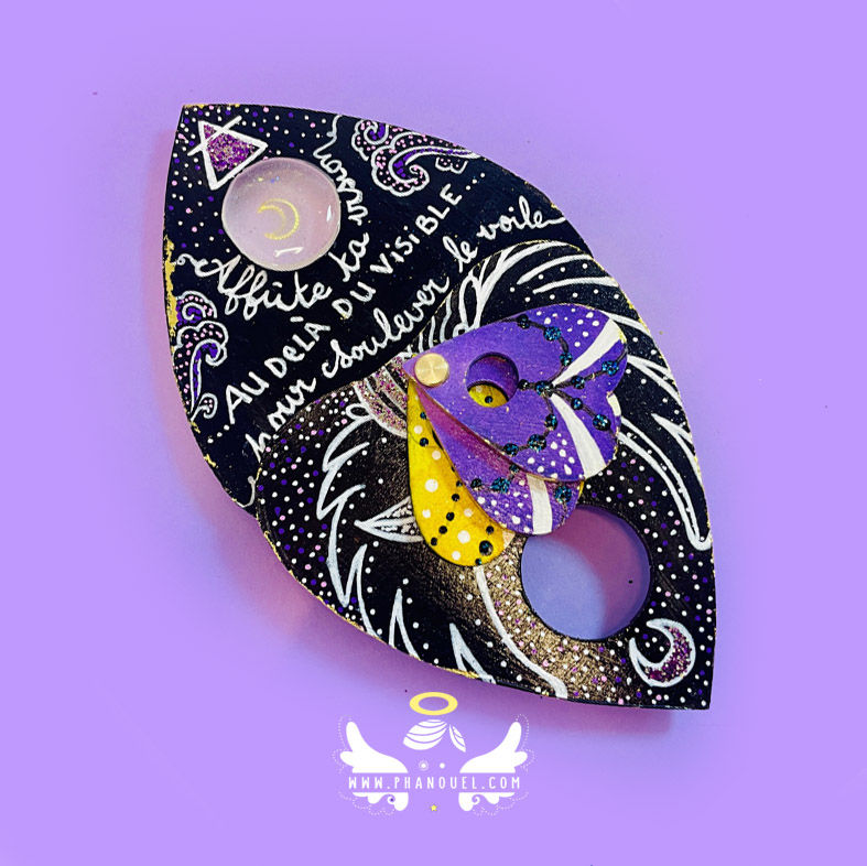 Miniature : Goutte Ouija en bois