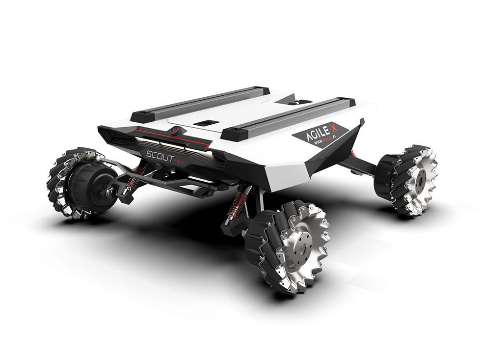 AgileX SCOUT MINI mecanum wheels
