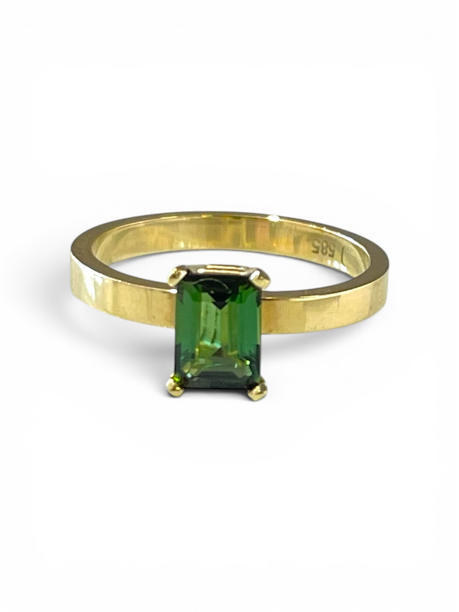 Toermalijn ring groen