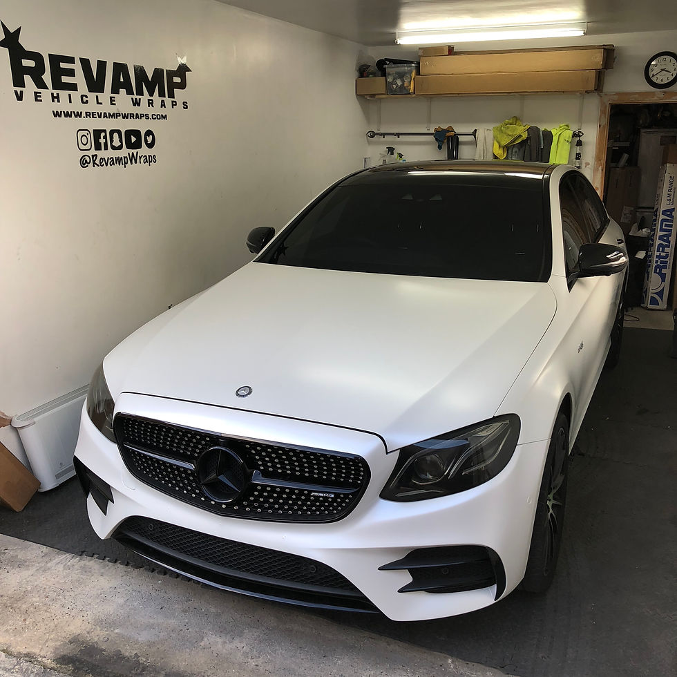 Mercedes E43 Wrapped in Avery