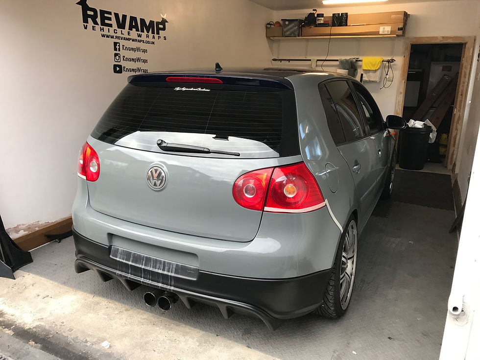 VW Golf Wrapped In Nardo Grey &