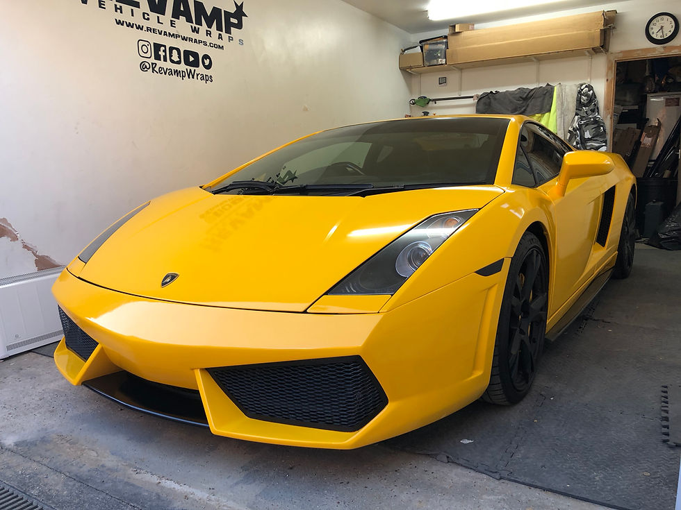 Lamborghini Gallardo Wrapped
