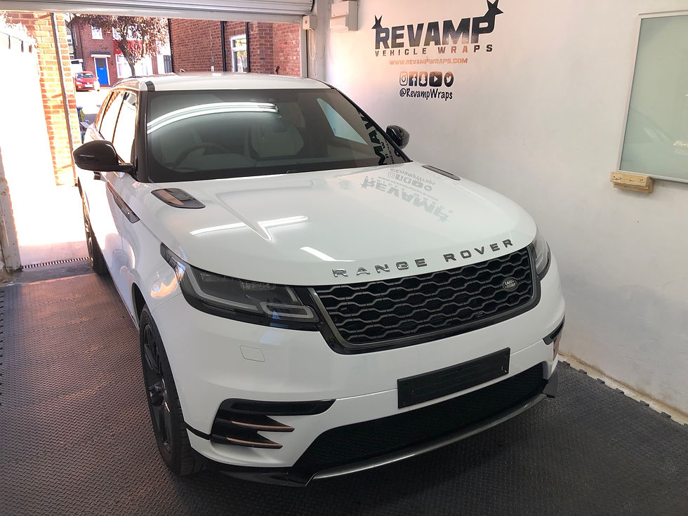 Range Rover Velar Wrapped in