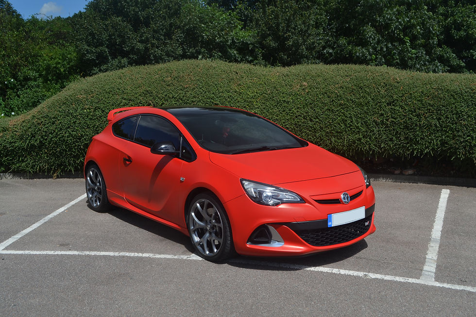 Astra GTC VXR Wrapped in