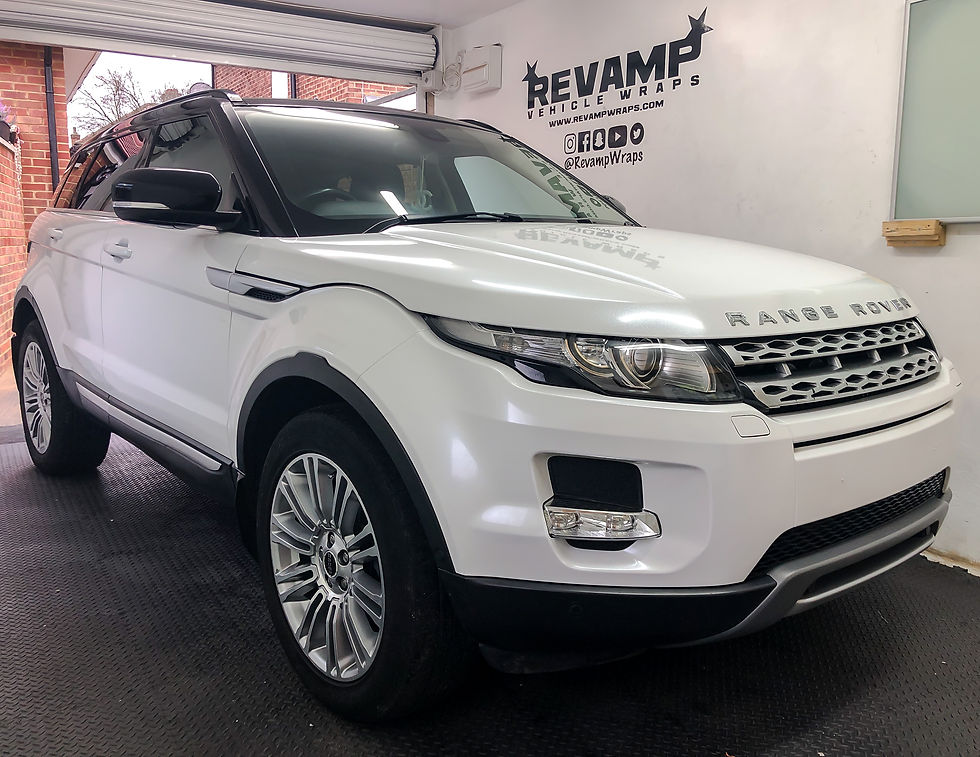 Evoque Wrapped in Diamond White