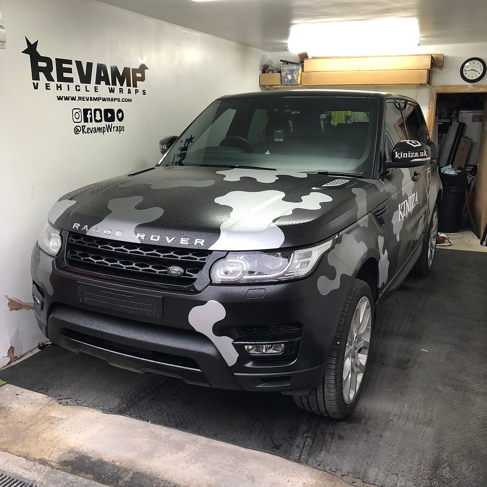 Range Rover Sport Wrapped in