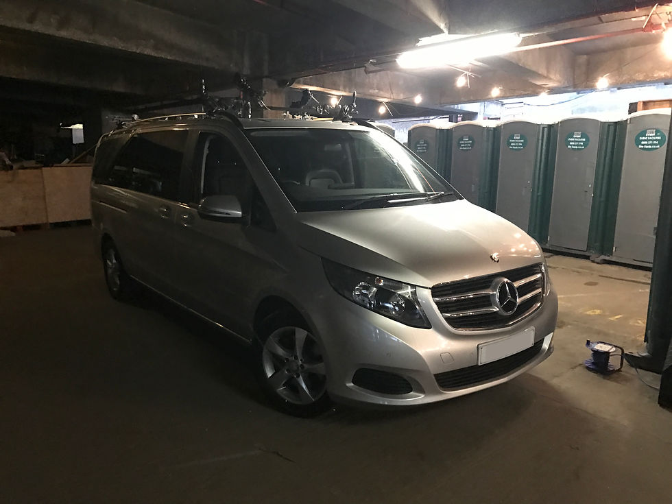 Mercedes Viano Wrapped Matte Black