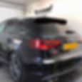 S3 Rear windows tinted at 20%. Previously dechromed