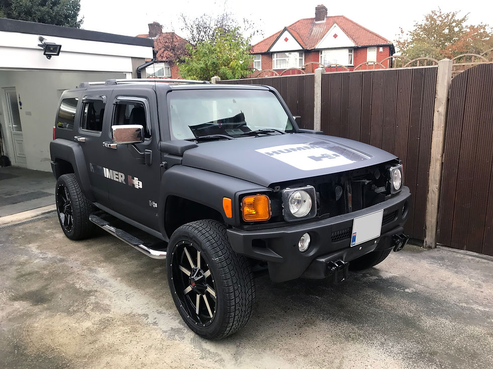 Hummer H3 Wrapped in Avery