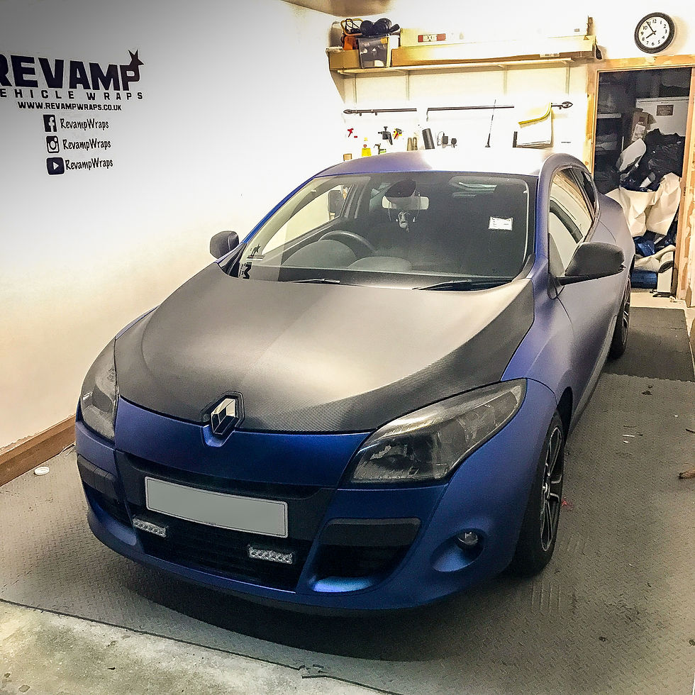 Renault Megane Wrapped in Matte