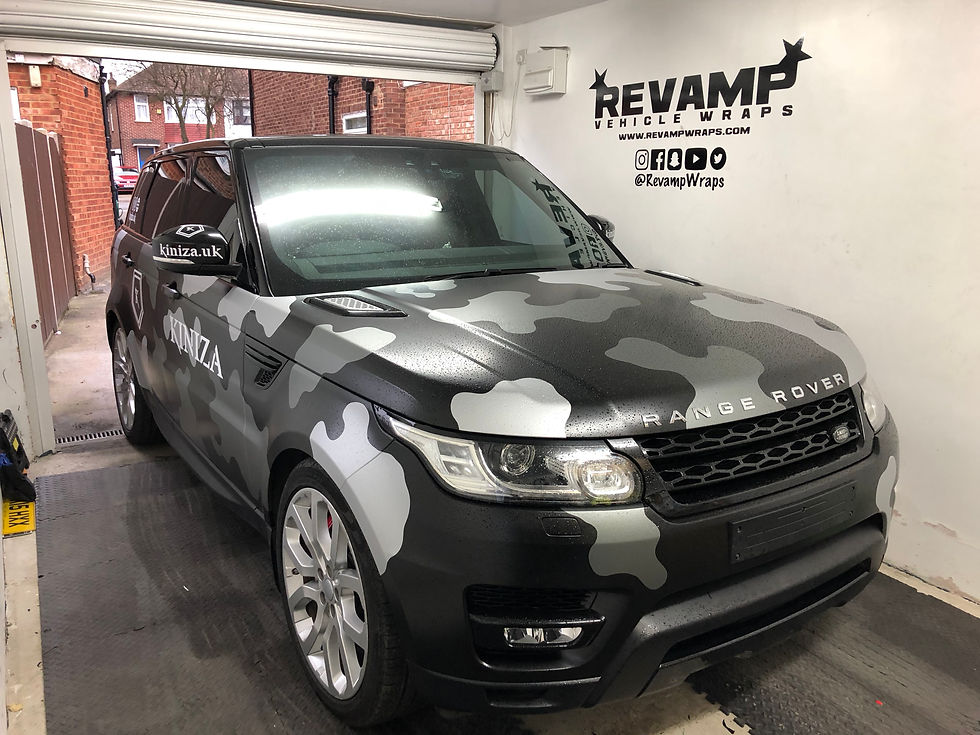 Range Rover Sport Wrapped in