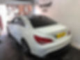 Mercedes CLA had its roof wrapped in gloss black and rear windows tinted at 18%