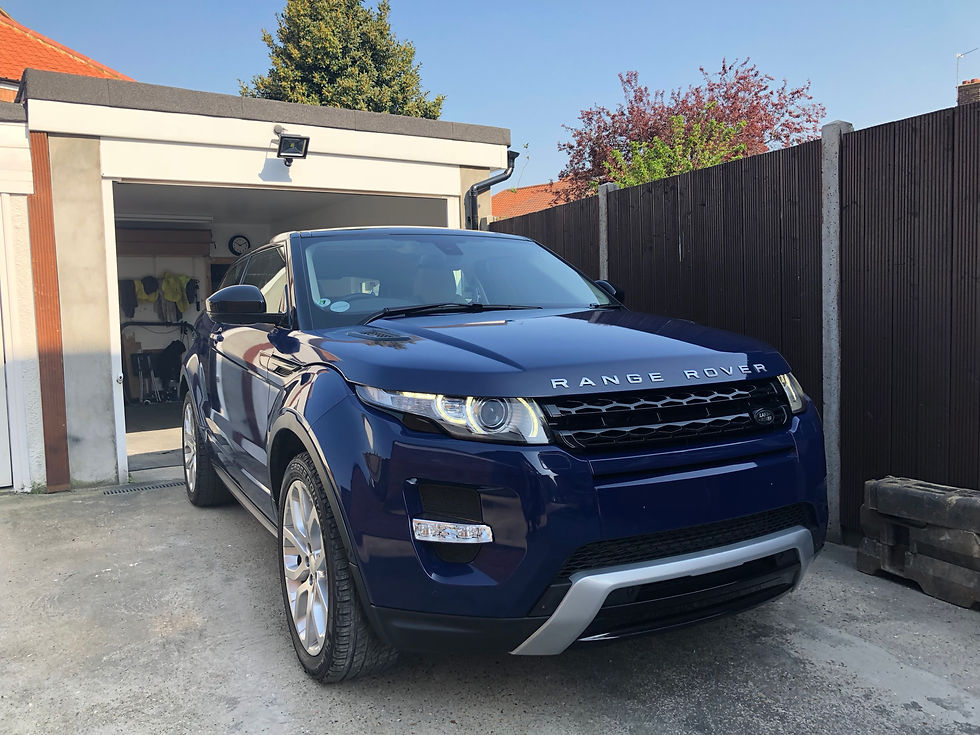 Range Rover Evoque Wrapped in