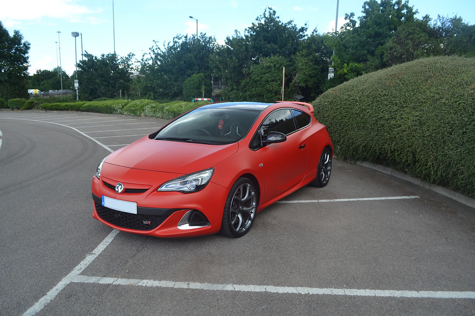 Astra GTC VXR Wrapped in